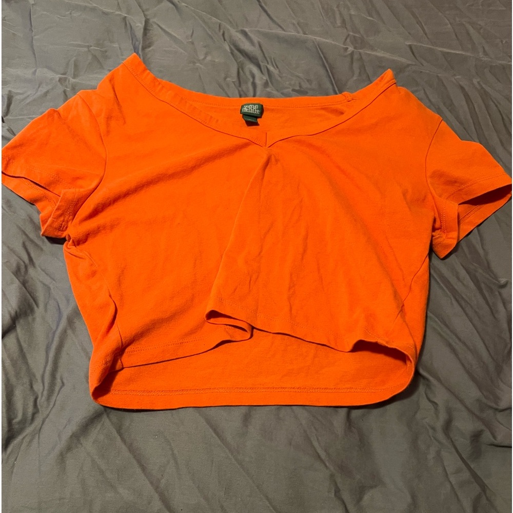 Wilol Fable Orange Crop Top